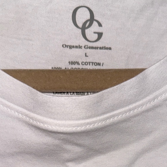 Organic Generation Women’s  White Graphic T-Shirt (King of horse) - Picture 3 of 4